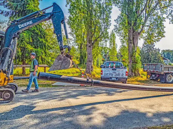 PW TRENCHLESS IS WORKING ON AN IMPORTANT REPAIR OR UPGRADE IN YOUR AREA.