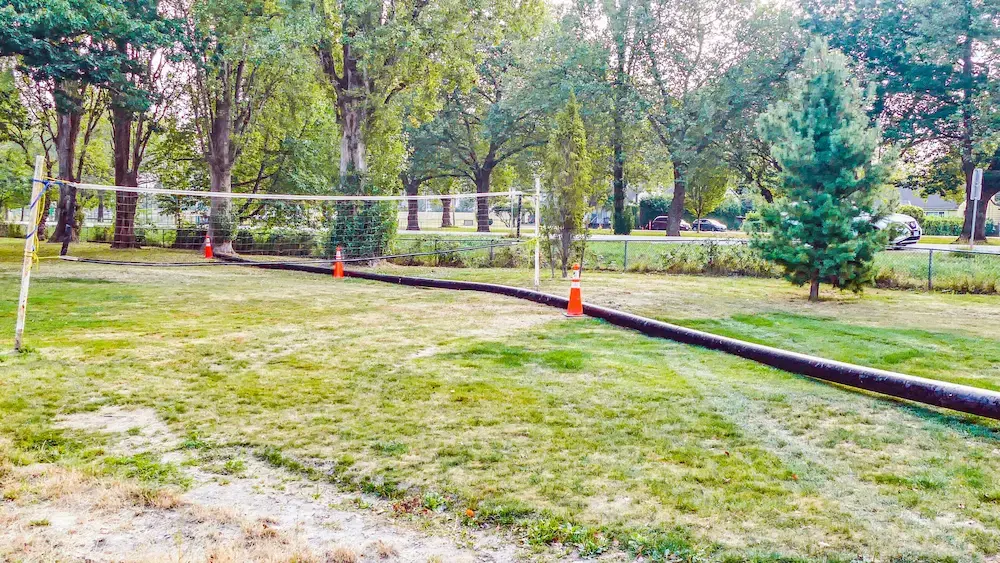 Minimal Disruption to Surroundings